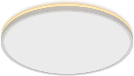 Настенно-потолочный светильник круглый светодиодный с подсветкой Citilux Norma CL748500 (220V, круглые, IP40)