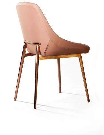 Стол Madison 150 керамика + стул Oscar капучино декор золото Top Concept 5805