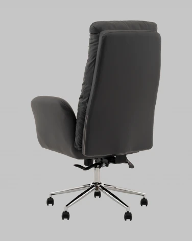 Кресло руководителя TopChairs Solid серый арт.УТ000040805