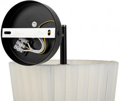 Бра Lumion Tune 8302/1W бронза/черный/бежевый, металл/текстиль E27 1*60W 220V