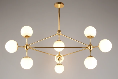Потолочная люстра на штанге Aployt Rozali APL.606.07.10 (220V, шарики)