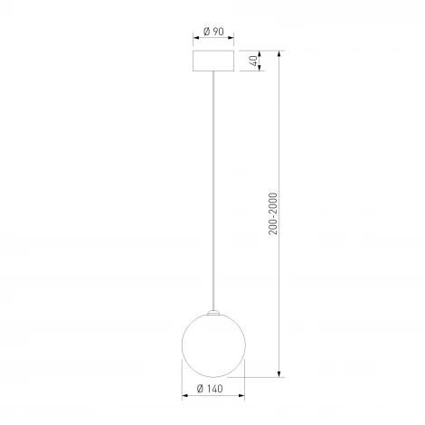 Подвесной светильник Bogate's Crystall 1_101