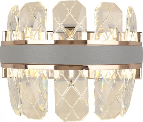 Настенный светильник Aployt Juda APL.032.01.32 (LED, 220V, хрусталь)