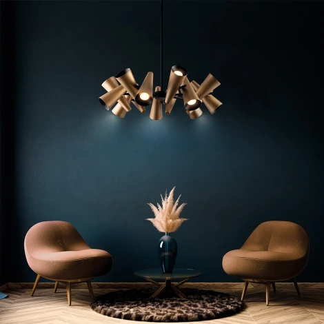 Потолочная люстра Maytoni Giro MOD095PL-14BS