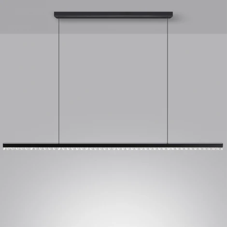 Подвесной светильник светодиодный линейный Novotech Monile 359712 черный диммир. со сменой цв.температуры IP20 LED 30W 220-240V 1800-4000К