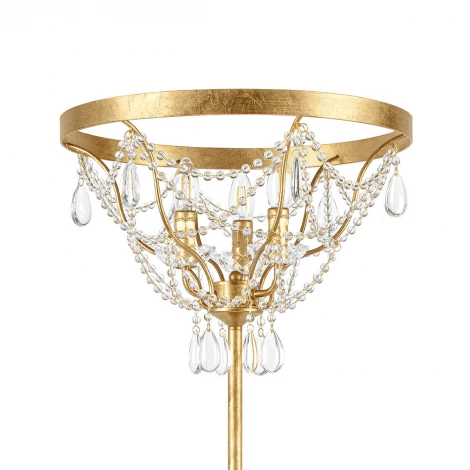 Настольная лампа со стеклянными подвесками в форме подсвечника Loft It Foil 10430T