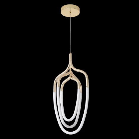 Подвесной светильник Crystal Lux PERA SP50W LED GOLD (220V, на проводе)