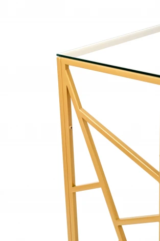 Консольный стол AllConsoles 1052-CG clear золотой