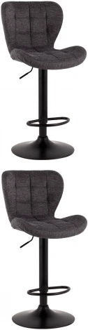 Стул Stool Group барный ПОРШЕ серый 2 шт. арт.УТ000040581