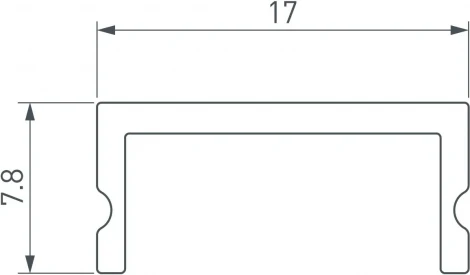 Экран SL-W17-10000 OPAL (Arlight, Пластик) 044639
