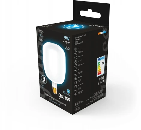 Лампочка светодиодная филаментная Gauss 1015802209