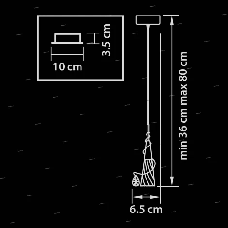 Подвесной светильник Lightstar Aereo 711012