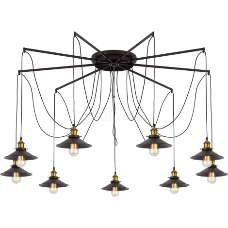 Подвесной светильник Citilux Эдисон CL451291 (220V, на проводе, паук)