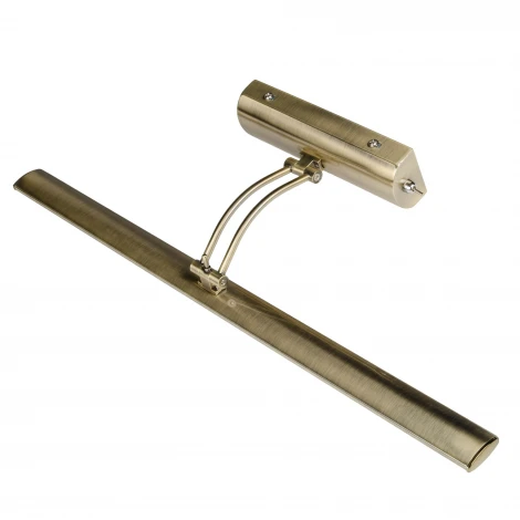 Подсветка для картин Uniel ULT-F34-7W/4000K IP20 ANTIQUE BRASS (LED, 220V, выключатель)