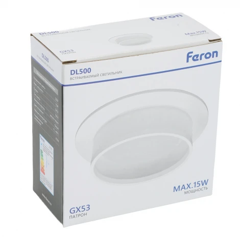 Светильник потолочный встраиваемый Feron DL500 51085