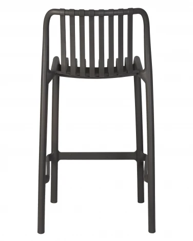 Стул полубарный CHLOE (темно-серый)