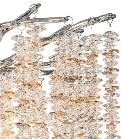 Подвесная люстра 12042/10P Chrome Indigo Fruscio V000447