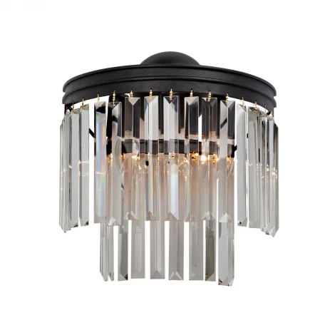 Настенный светильник Vitaluce V5150-1/3A (220V, хрусталь)