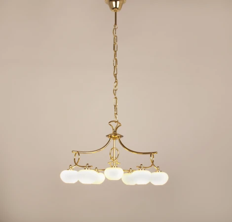 Подвесная люстра Doge Luce 6430 6430/7.27 (220V, на цепи, шарики)