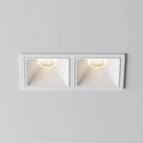Встраиваемый светильник Maytoni Alfa LED DL043-02-10W3K-SQ-W-1 (220V)