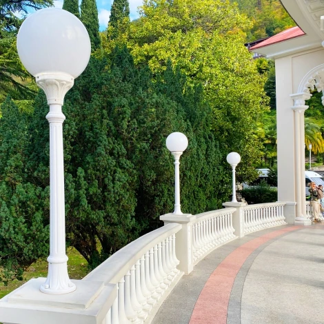 Наземный светильник Aloe.R/Globe 400 G40.163.000.WYE27 (220V, шар, IP65)