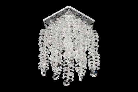 Встраиваемый светильник хрустальный Dio D'Arte Tayo Nickel GU10.5.14.8x8.101 N (220V)