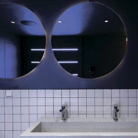 Встраиваемый светильник Atom GU10 1x50Вт Maytoni Technical DL023-2-01B (220V)