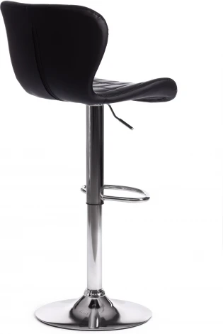 Стул барный AVIONIC (mod. KY712A) / 1 шт. в упаковке (Металл,Экокожа /Черный,Хром)