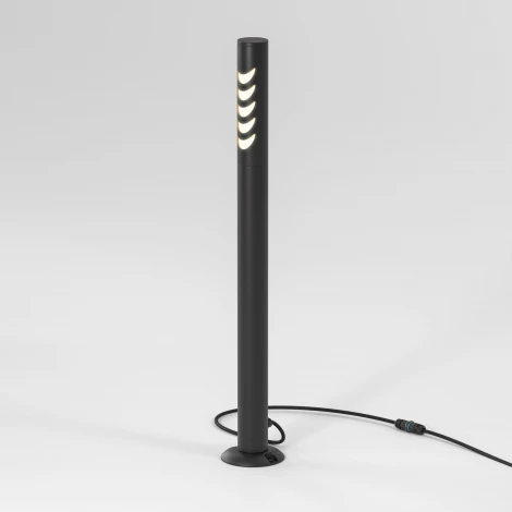 Наземный уличный светильник Elektrostandard Smile 35188/F черный (LED, 220V, круглые, IP65)