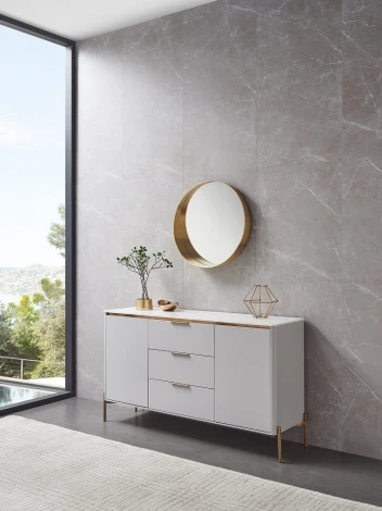 Зеркало S062 золото, шт