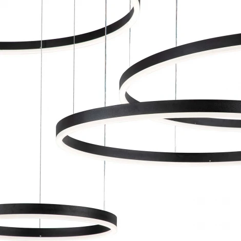 Подвесной светильник Indigo Galass V000034L (LED, 220V, пульт управления, на тросе)