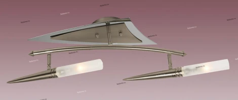 Потолочная люстра N-Light P-808 P-808/2 satin chrome+chrome