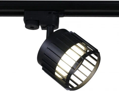 Трековый светильник однофазный Reluce 53018-9.3-001MN GX53 BK (220V)