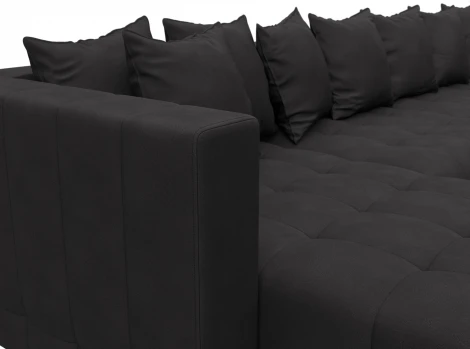 Диван П-образный Лига-052 НПБ Лонг Лига Диванов (Замша) арт.128859