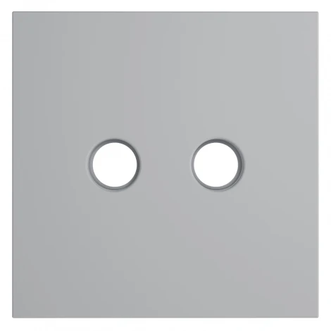 Накладка для розетки телевизионной оконечной TV+SAT (серый) Voltum S70 VLS001616