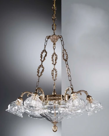 Подвесная люстра Nervilamp 572 572/6+3/TR (220V, на цепи)