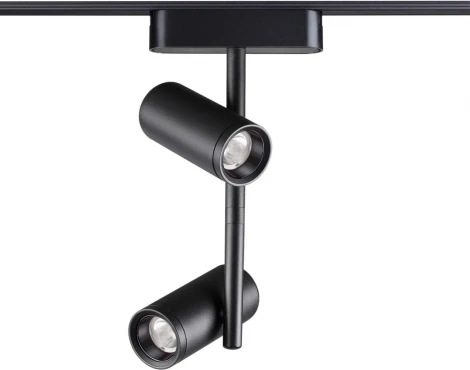 Трековый светильник Novotech Smal 359272 SHINO черный для низковольтного шинопровода IP20 LED 16W 48V 1360Лм 3000К (круглые)