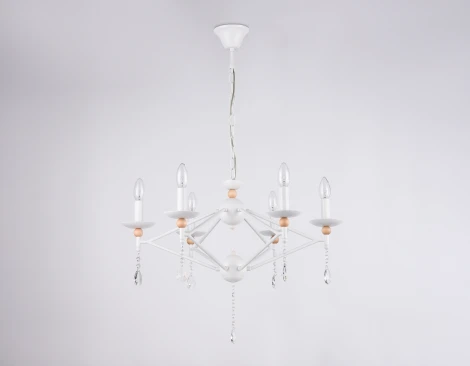 Подвесная люстра Ambrella TRADITIONAL TR9596 (220V, подвески, на цепи, подсвечник, свеча)