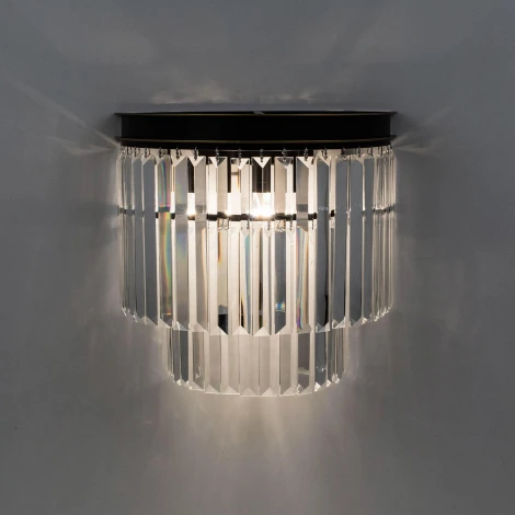 Настенный светильник каскадный Citilux Мартин CL332331 (220V, хрусталь)