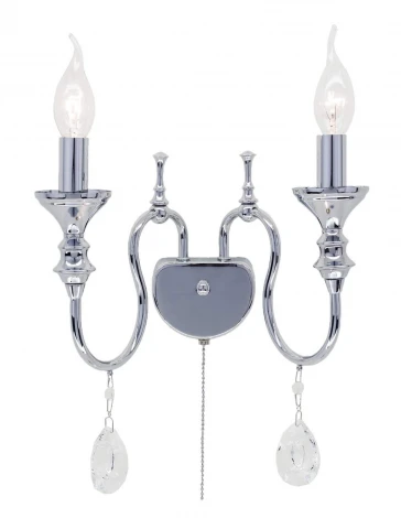 Бра Citilux Рига CL437321 (220V, подвески, выключатель, подсвечник, свеча)