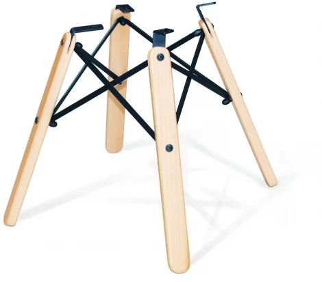 Стул SHT-ST19/S70 черный/черный/прозрачный лак от фабрики Sheffilton