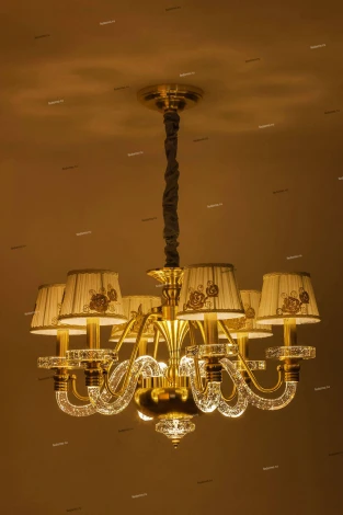 Подвесная люстра IDLamp Domenica 402/6-LEDOldbronze