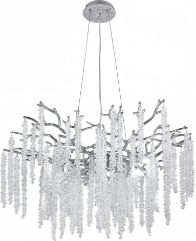 Подвесная люстра хрустальная Arte Milano Milano-1 23110.760.10.G9.A CR (220V, на тросе)