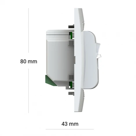 Терморегулятор terneo mex unic, белый