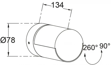 Архитектурная подсветка Oasis Light BRISBANE LED W1981-1