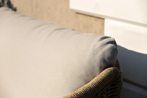 "Аликанте" лаунж-зона из искусственного ротанга, цвет соломенный 4SIS арт.УТ-00007466