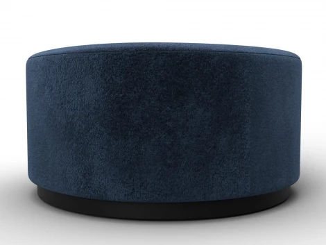 Пуф 005 (ДСП/Пластик/Велюр/Синий) Лига Диванов 132369