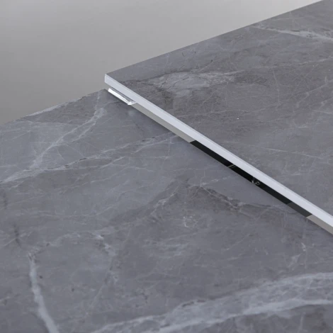 Стол раскладной Lincoln (160+40 см) керамика серый Top Concept 2001000000951