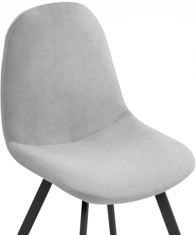 Стул Агот светло-серый / черный 464864 Woodville