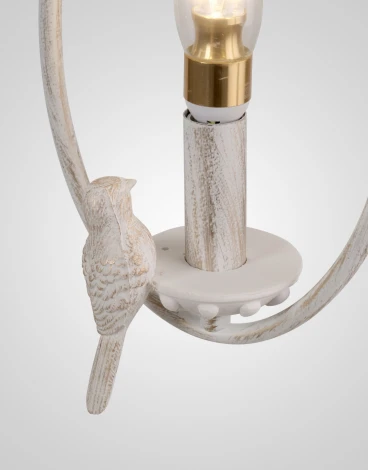 Потолочная люстра Мелодия Света PS1N SL7837 WT+GD 000067881